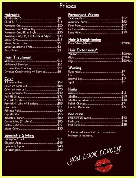 index salon price list 2023 philippines|Price List: Salons For Hair Color Services In Metro Manila .
